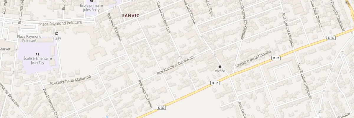Plan du 35 Rue Narcisse Dérouvois au Havre