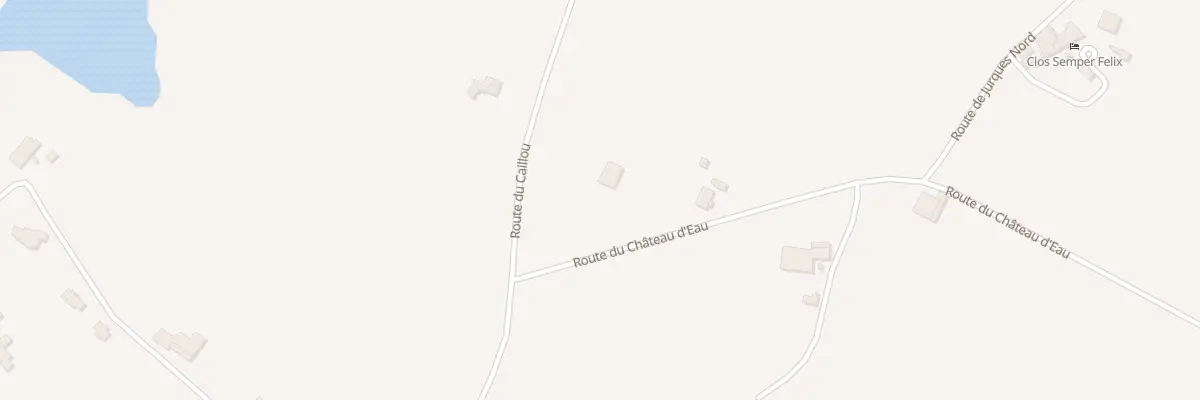 Plan de Champ de Mathieu à Sainte-Bazeille