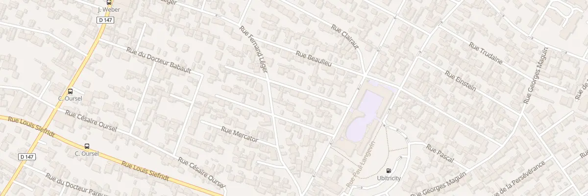 Plan du 16 Rue Méchain au Havre