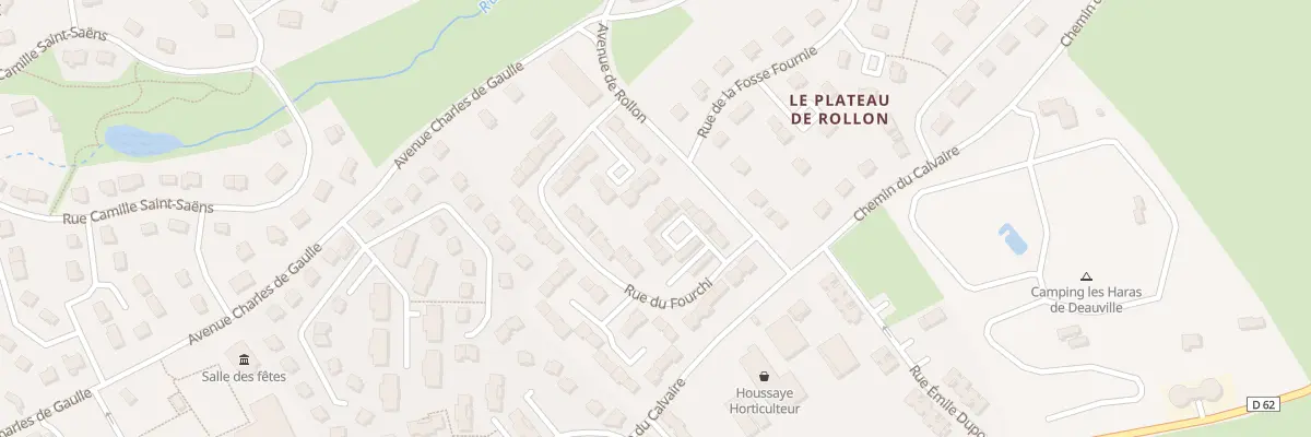 Plan du 17 Rue du Fourchi à Touques