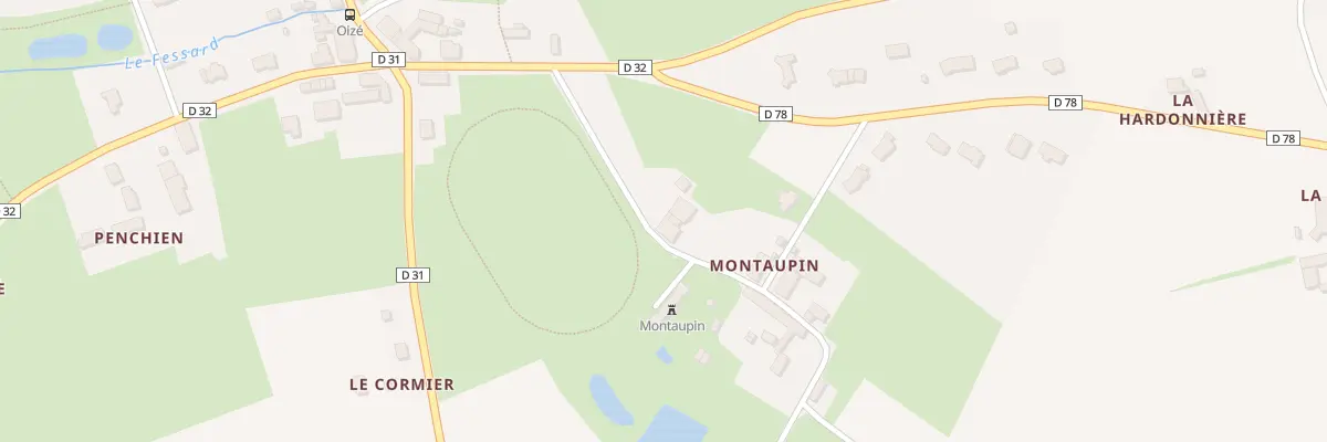 Plan du 5137 Montaupin à Oizé