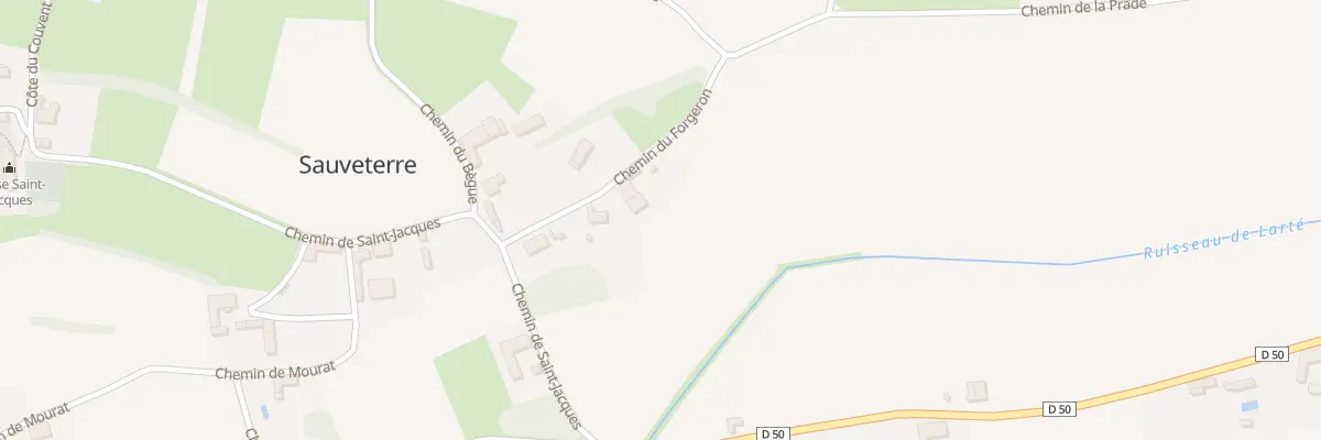 Plan du 5028 Che du Forgeron à Sauveterre