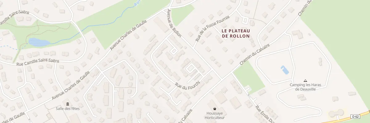 Plan du 15 Rue du Fourchi à Touques