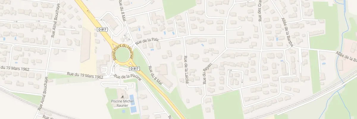 Plan du 4 Rue de la Laicité à Séméac