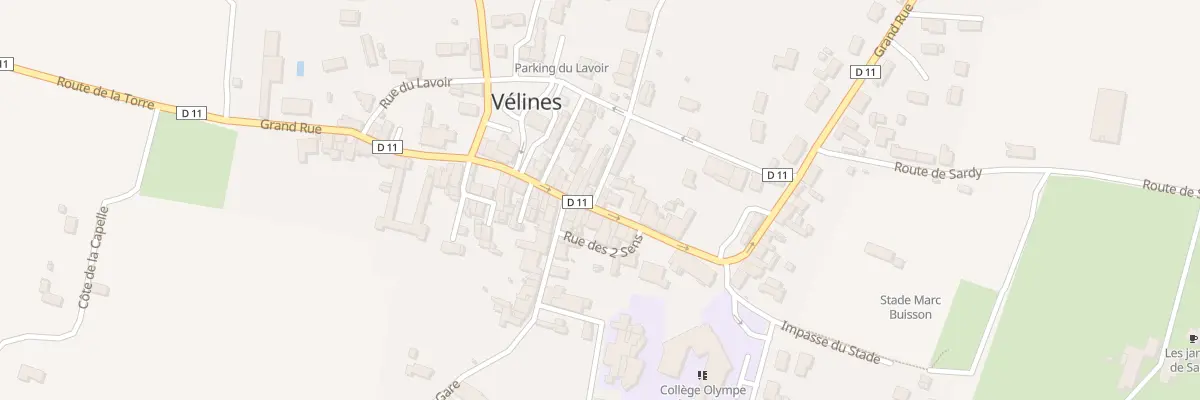 Plan du 2 Rue de Bouffarie à Vélines