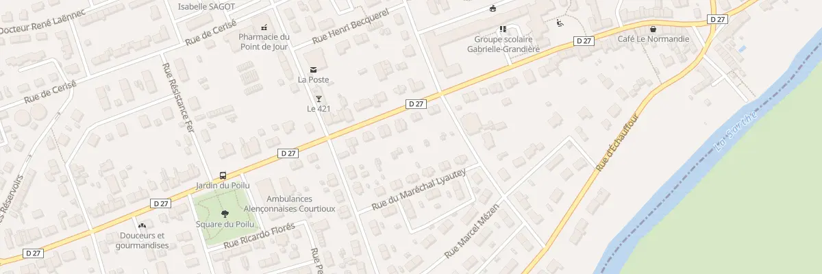 Plan du 82 Av de Courteille à Colombiers