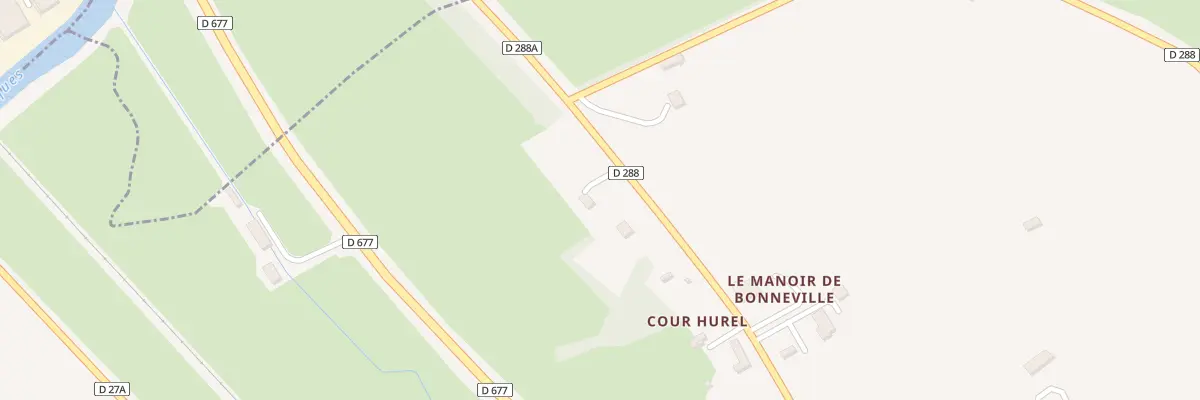 Plan du 214 Che de la Croix de Fer à Bonneville-sur-Touques