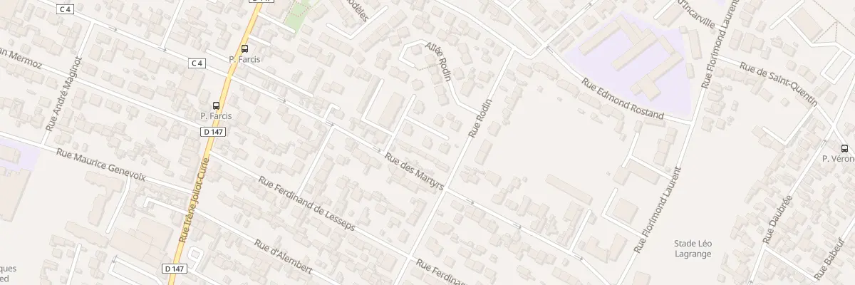 Plan du 41 Rue des Martyrs au Havre