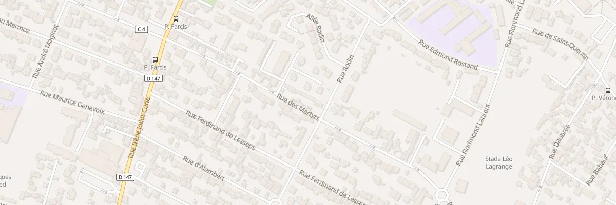 Plan du 51 Rue des Martyrs au Havre