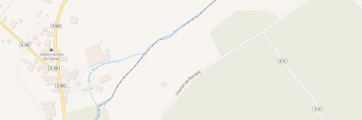 Plan du 49 Au Clavier à Grézet-Cavagnan