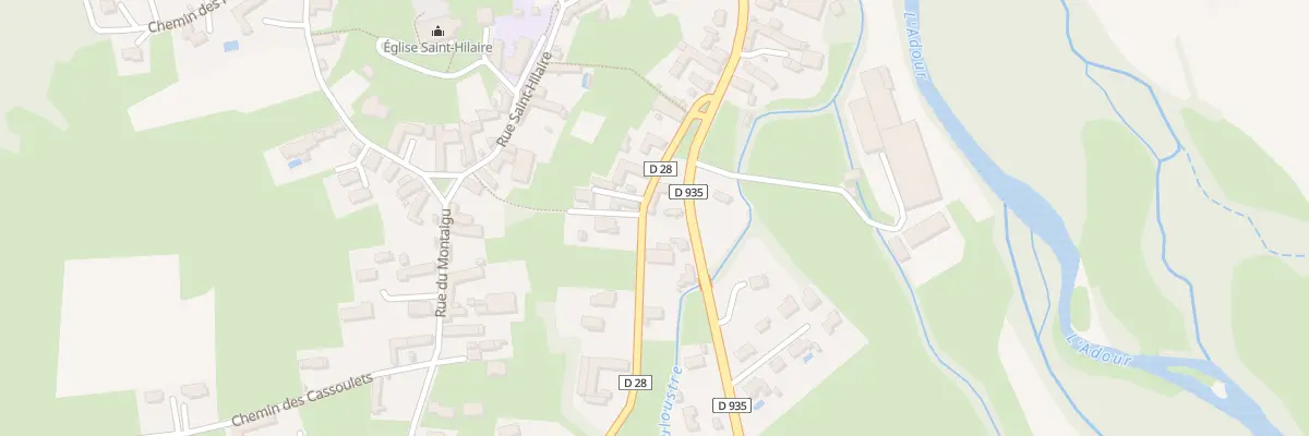 Plan du 312 Rue du 11 Novembre à Montgaillard