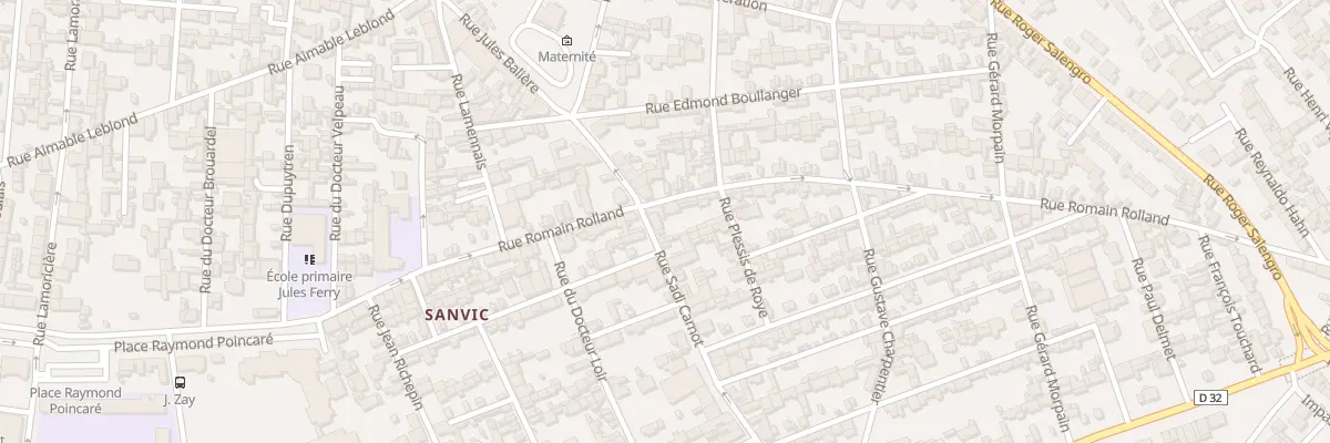 Plan du 52 Rue Sadi Carnot au Havre