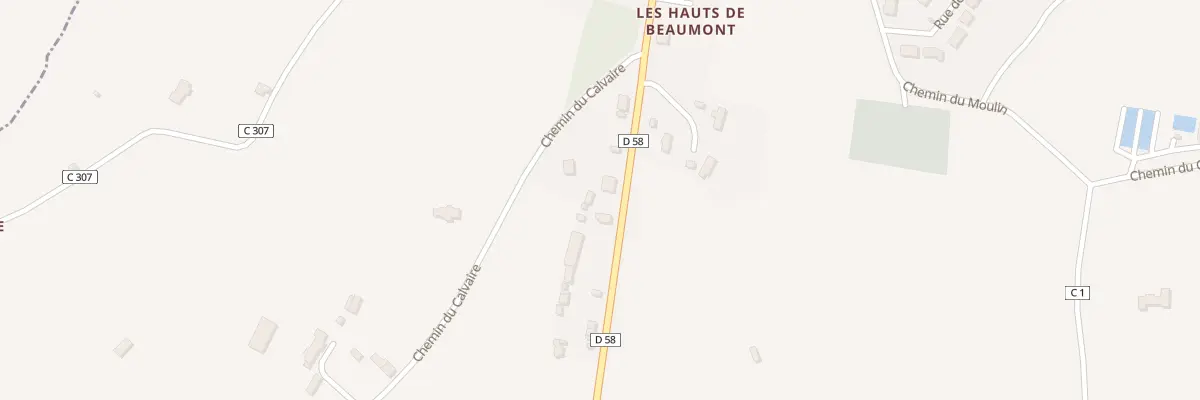 Plan du 51 Rue de la Libération à Beaumont-en-Auge