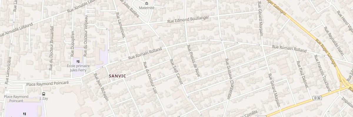 Plan du 44 Rue Sadi Carnot au Havre