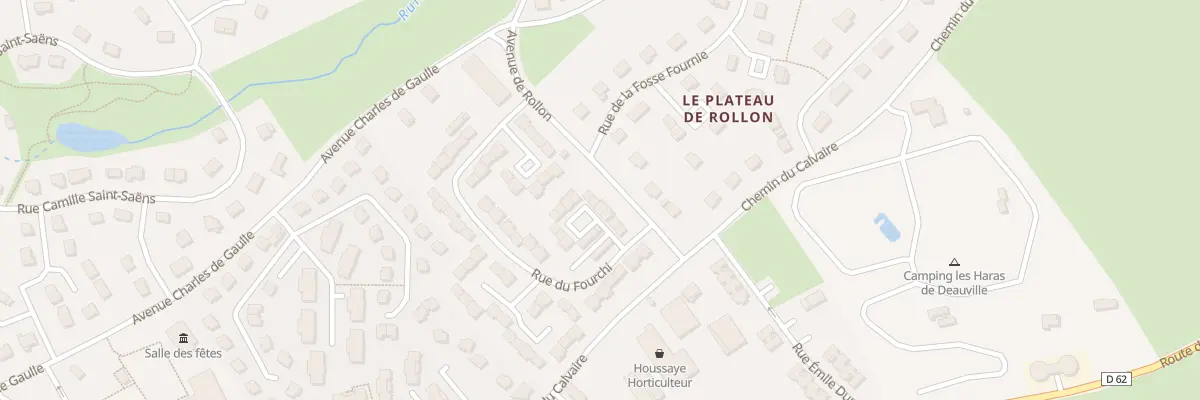 Plan du 9 Rue du Fourchi à Touques