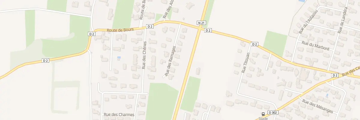 Plan du 9 Rue des Ramages à Orleix