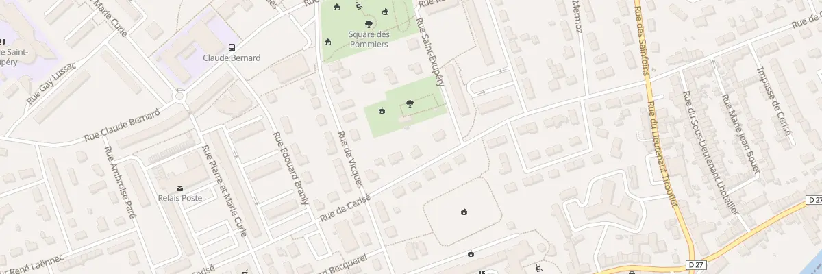 Plan du 51 Rue de Cerisé à Alençon