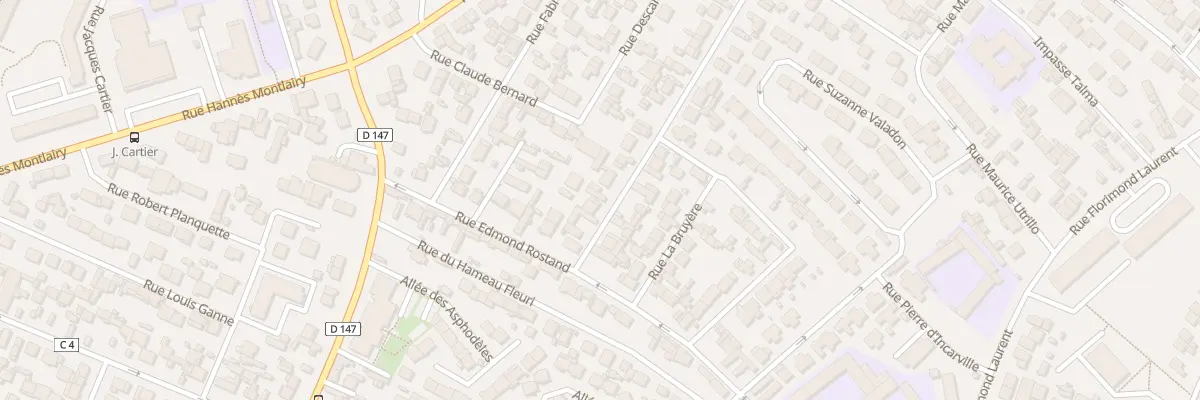 Plan du 7B Rue Edmond Parisse au Havre