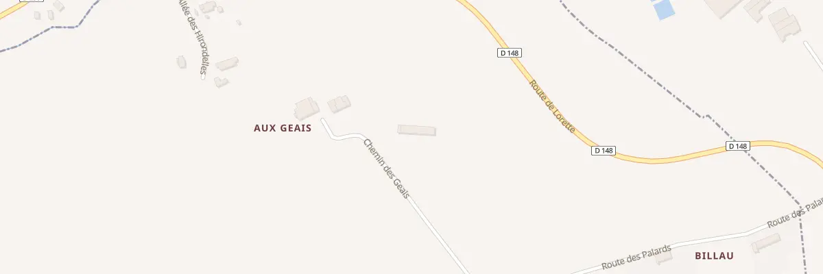 Plan du 66 Aux Geais à Saint-Martin-Petit