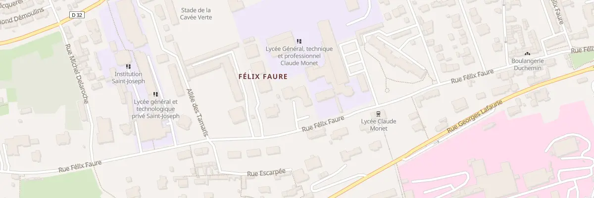 Plan du 251 Rue Félix Faure au Havre