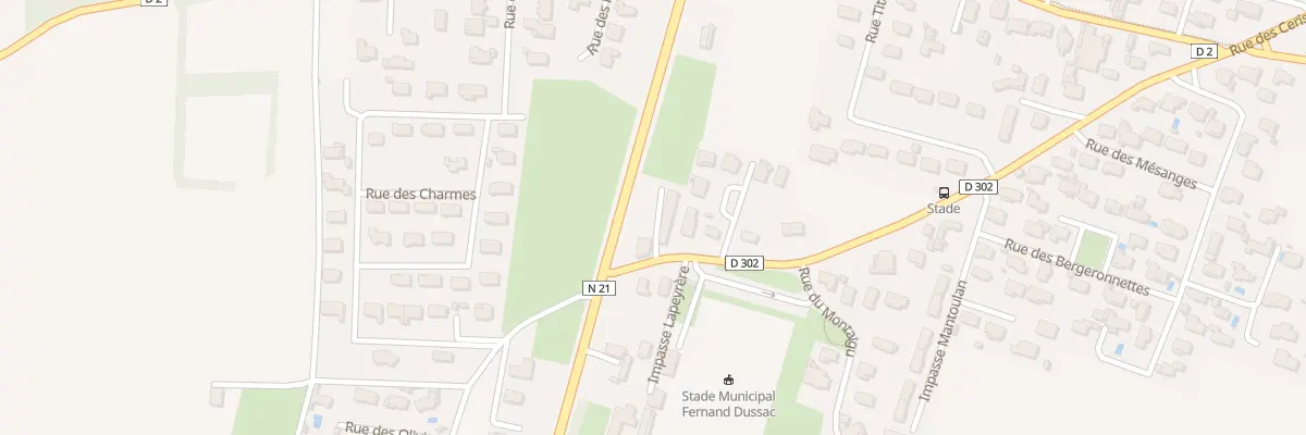 Plan du 18 Rue du Stade à Orleix