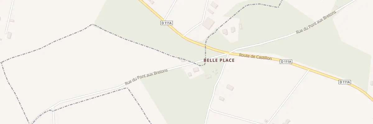 Plan du 1236 Rue du Pont aux Bretons à Livarot-Pays-d’Auge