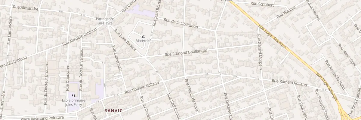 Plan du 19B Rue de Plessis de Roye au Havre