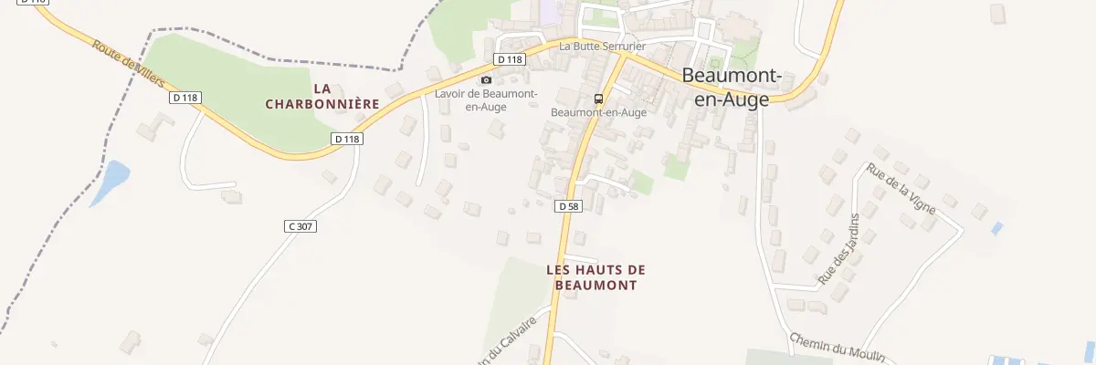 Plan du 37 Rue de la Libération à Beaumont-en-Auge