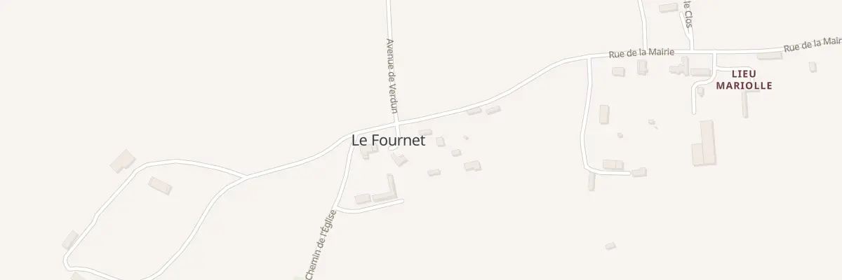 Plan du 5025 La Falaise au Fournet