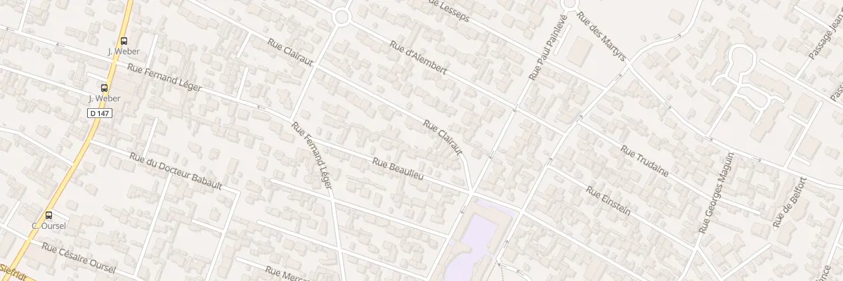 Plan du 66 Rue Clairaut au Havre