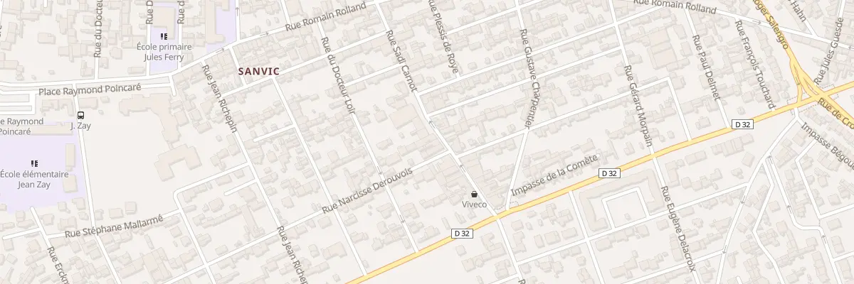 Plan du 23 Rue Sadi Carnot au Havre