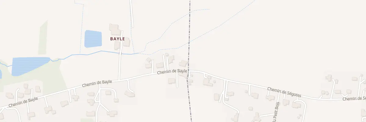 Plan du 725 Che de Bayle à Casteljaloux