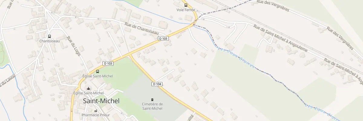 Plan du 7 Rue de l’Égalité à Saint-Michel