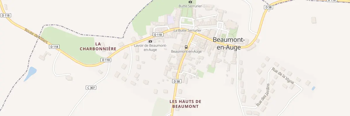 Plan du 27 Rue de la Libération à Beaumont-en-Auge