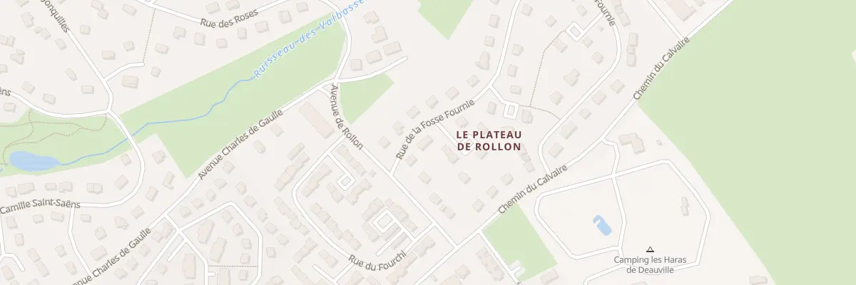 Plan du 4 Rue de la Fosse Fournie à Touques