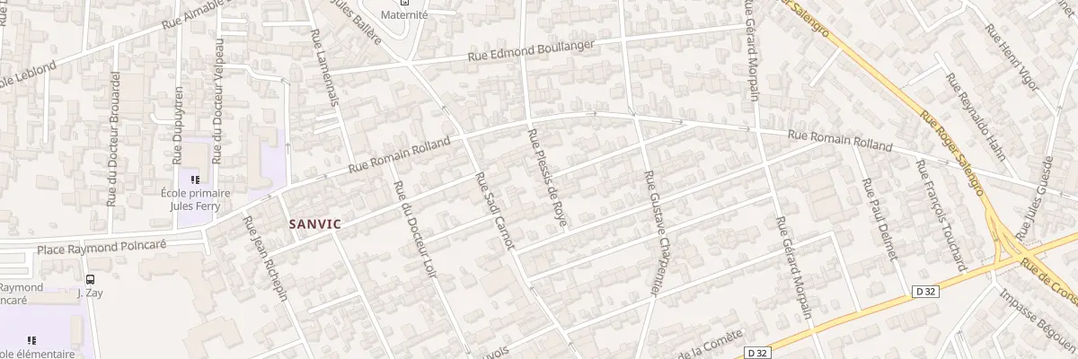 Plan du 7 Rue de Plessis de Roye au Havre