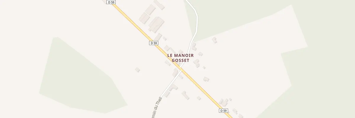 Plan du 1562 Rte du Manoir Gosset à Saint-Ouen-le-Pin
