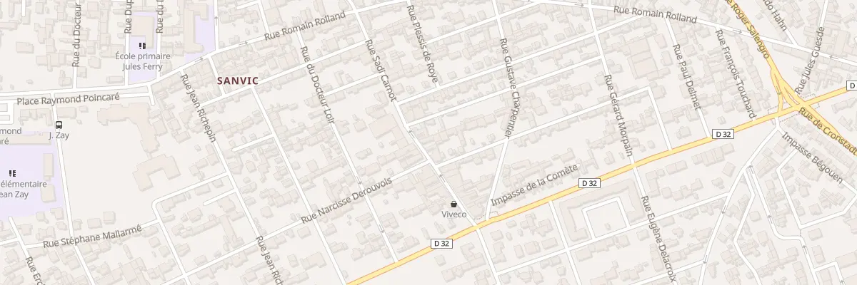 Plan du 24 Rue Sadi Carnot au Havre
