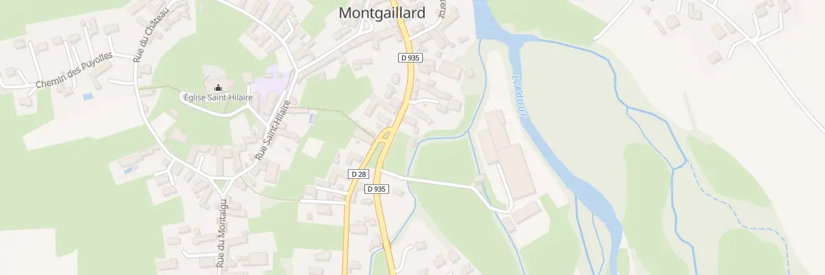 Plan du 195 Rue du 11 Novembre à Montgaillard