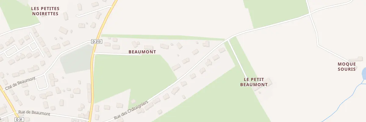 Plan du 7 Rue des Chataigniers à Oizé