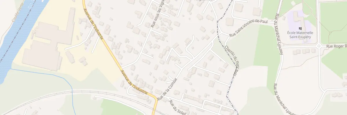 Plan du 5544 Rue de la Combe à Saint-Michel