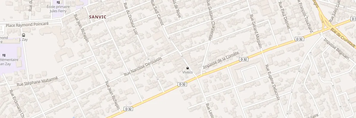 Plan du 13 Rue Sadi Carnot au Havre