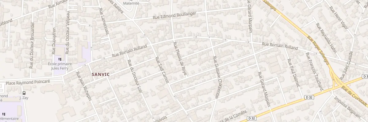 Plan du 4 Rue de Plessis de Roye au Havre