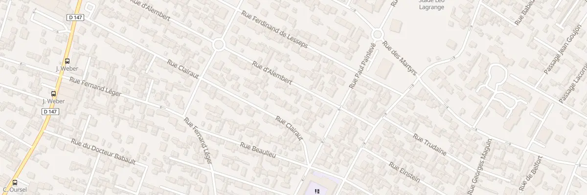 Plan du 74 Rue d’Alembert au Havre