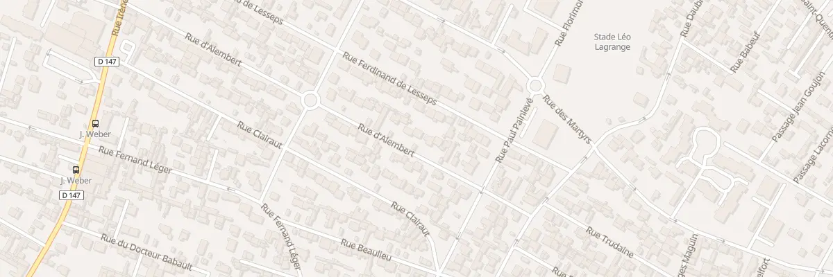 Plan du 67 Rue d’Alembert au Havre