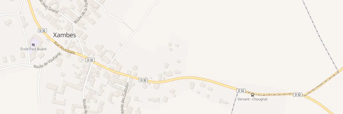 Plan du 4 Rue Principale à Xambes