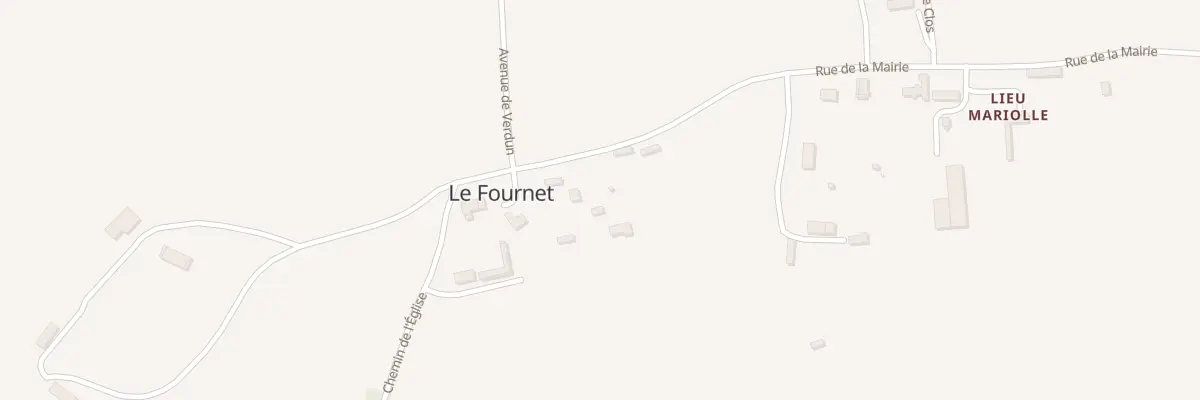 Plan du 5003 La Falaise au Fournet