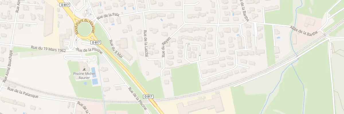 Plan du 15 Rue du Reyen à Séméac