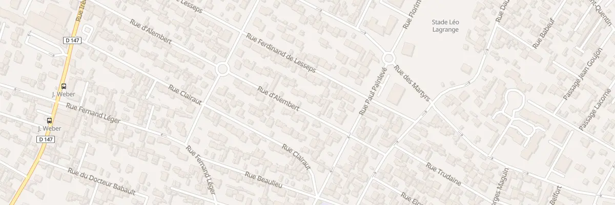 Plan du 69 Rue d’Alembert au Havre