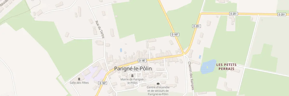 Plan du 1 Imp des Buissonnets à Parigné-le-Pôlin